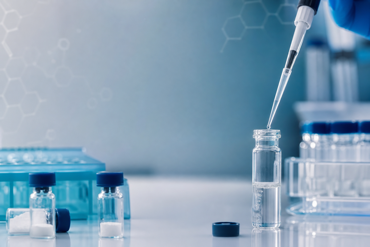 Reconstituting Lyophilized Research Peptides: A Step-by-Step Lab Guide
